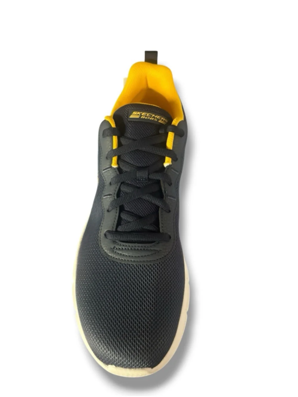 New In Box Skechers Men’s Bobs Memory Foam Sz 9 118109/NVY